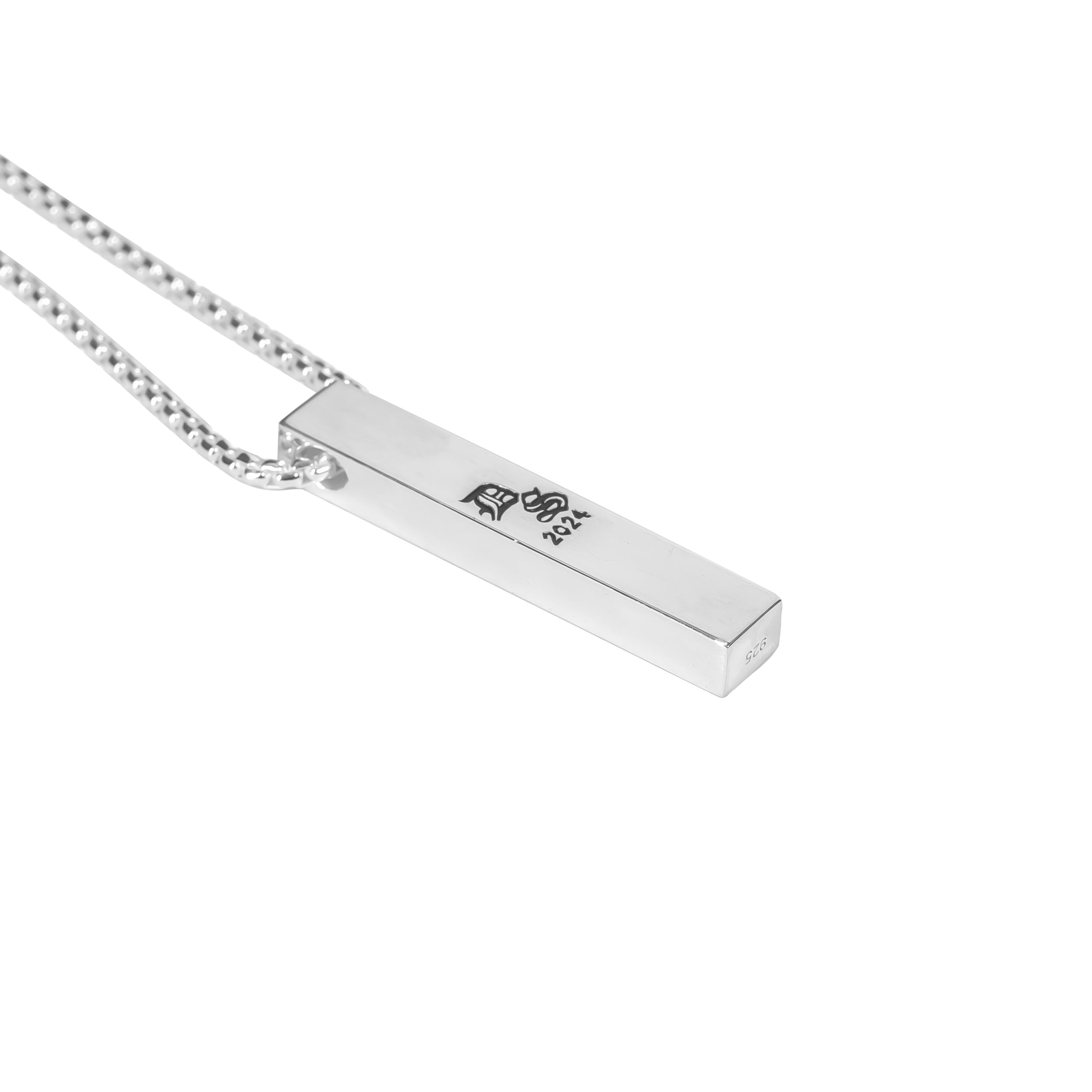 Canyons Solid Bar Necklace